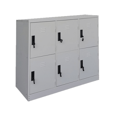 Half Height 6 Door Steel Locker Supplier