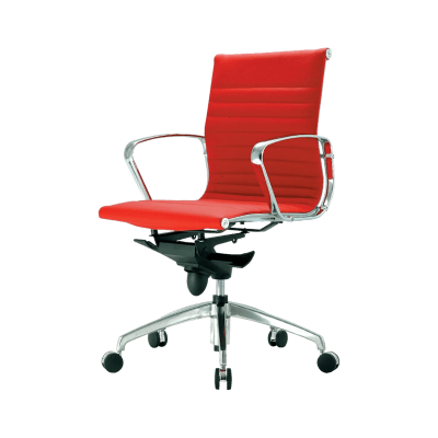 low back leather office chair supplier